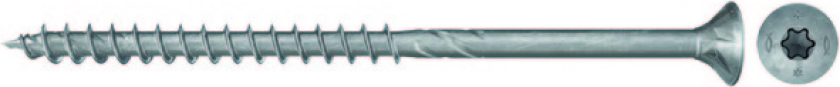 Bilde av Treskrue delgjenget 5x70 mm TX25 1000 stk