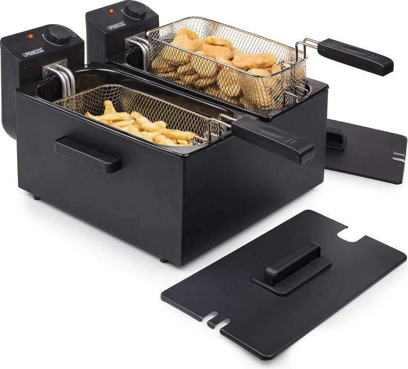 Bilde av Double Fryer Family 2X3L Sv.