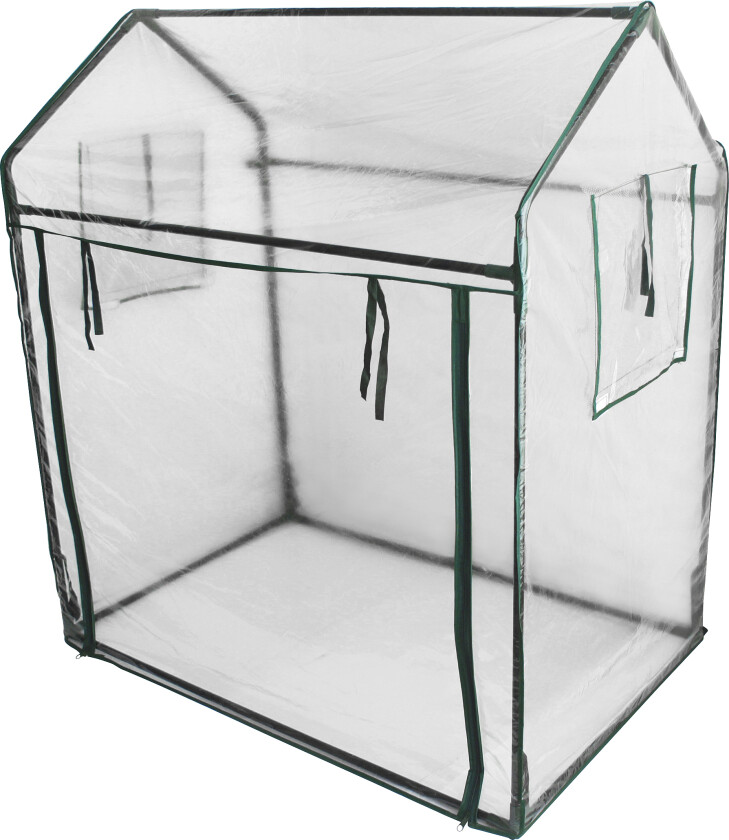 ® drivhus til palleramme 115×76×110/130 cm