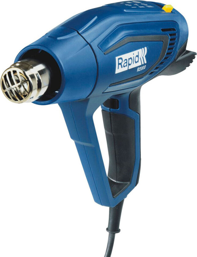 Bilde av RAPID Varmepistol med 2000 W strøm og en tre-trins temperatur regulator ideel til næsten alle opgaver.