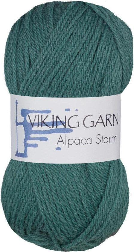 Alpaca Storm 534 Blågrønn