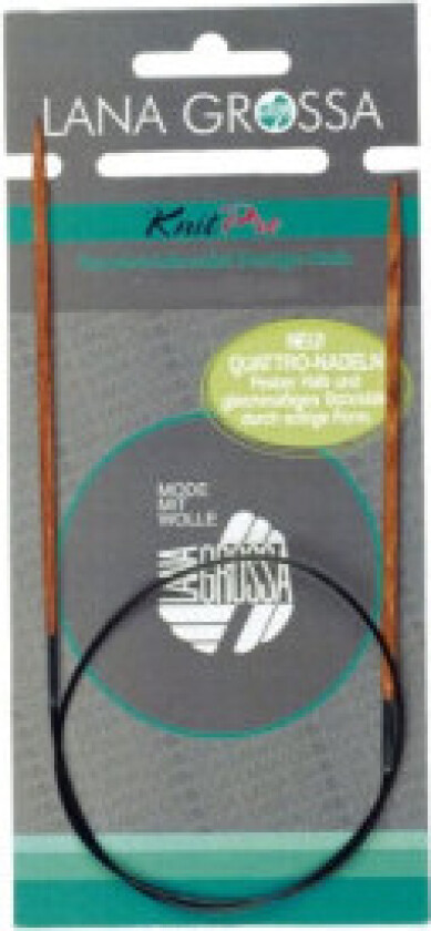 Knitpro by Lana Grossa Quattro Rundpinne 80cm 3,50mm