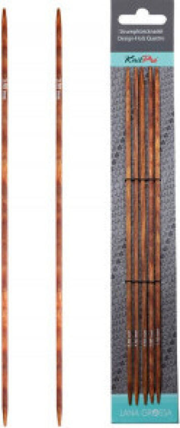 Knitpro by Lana Grossa Quattro Strømpepinner 15 cm 2,50mm