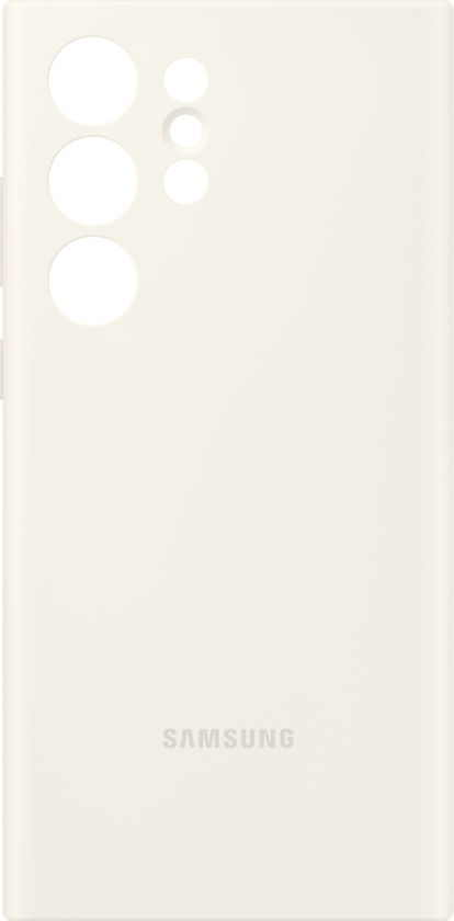 Galaxy S23 Ultra Silicone Case, Cream