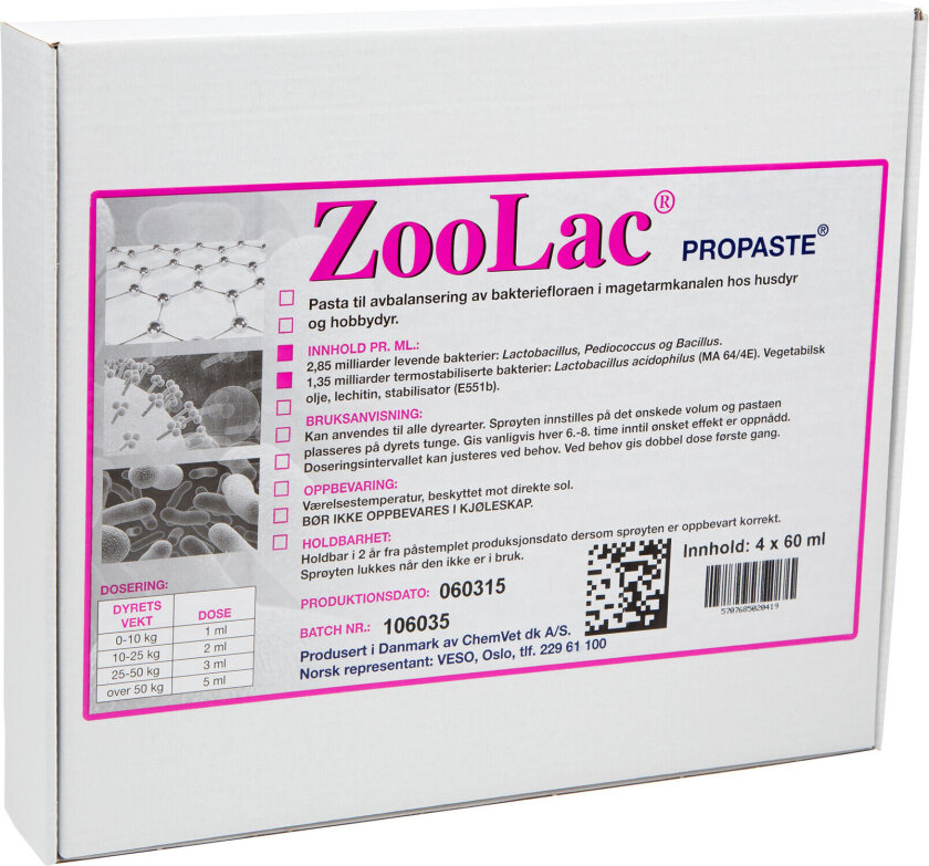 Propaste, 4 x 60 ml