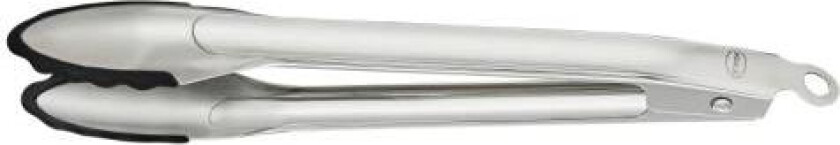 Kitchen/universal tongs lockable 30 cm Steel/Silicone