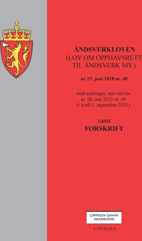 Åndsverkloven