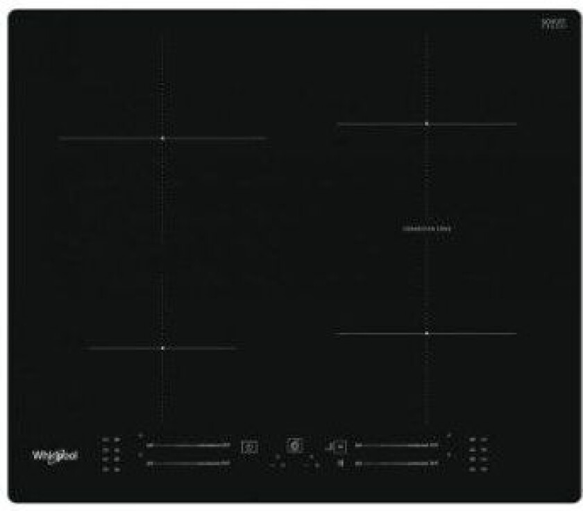 Induction hob WB S2560 NE, 60 cm, Black