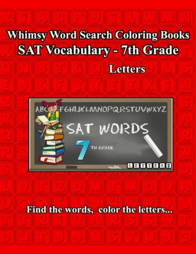 Whimsy Word Search, SAT Vocabulary - 7th grade av Claire Mestepey (Paperback)