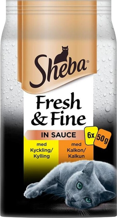 Sheba Fresh & Fine Fjerkre Cig 300g