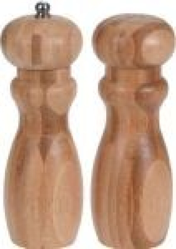 Utmerket Husholdningsutstyr krydderkvern TREBAMBUS pepperkvern + saltbøsse salt pepper sett