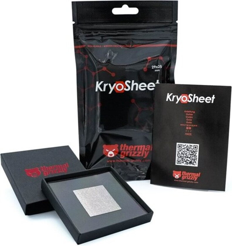 KryoSheet thermal pad - 29 x 25 mm - Termisk plate