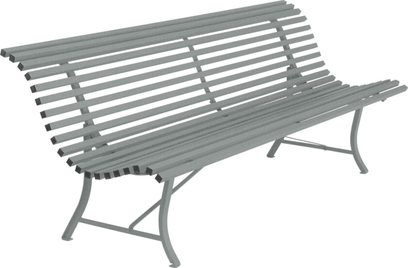 Louisiane Bench 200 Cm - Lapilli Grey