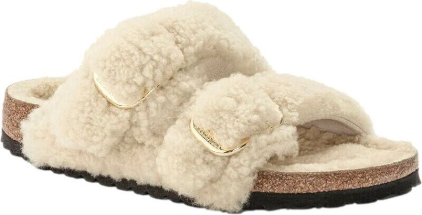 Arizona Big Buckle Teddy Eggshell Sko Off-White female 38