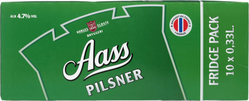 Pilsner 0,33lx10 boks