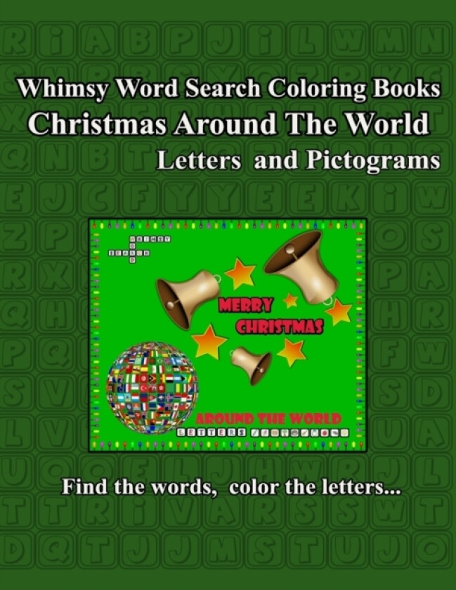 Whimsy Word Search, Christmas Around the World, Letters and Pictograms av Claire Mestepey (Paperback)