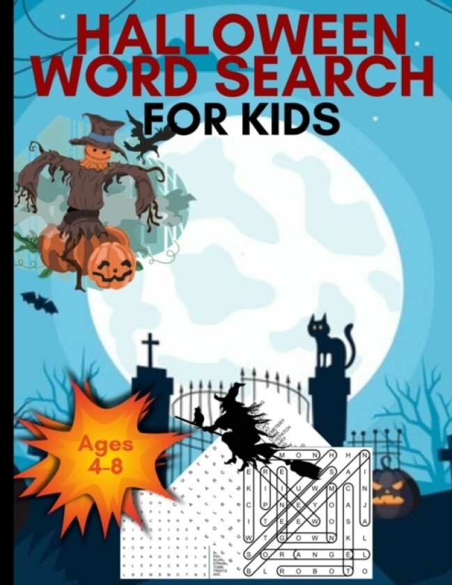 Halloween Word Search For Kids av Backdoor Publishing (Paperback)