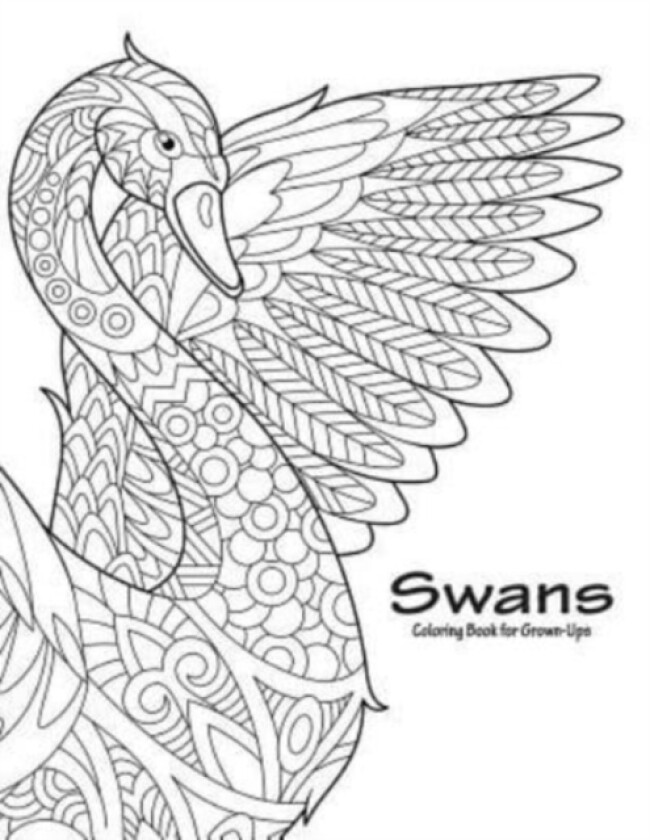 Swans Coloring Book for Grown-Ups 1 av Nick Snels (Paperback)