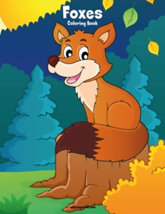 Foxes Coloring Book 1 av Nick Snels (Paperback)