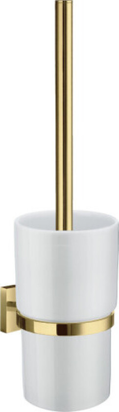 House toalettbørste, polert messing