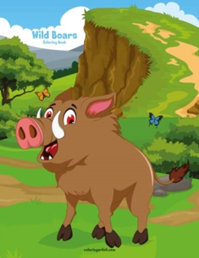 Wild Boars Coloring Book 1 av Nick Snels (Paperback)