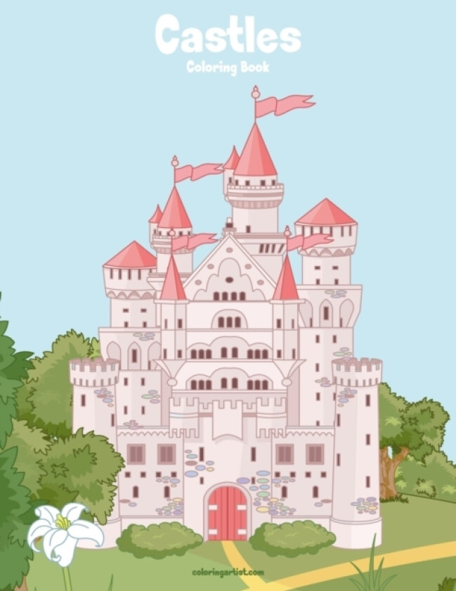 Castles Coloring Book 1 av Nick Snels (Paperback)