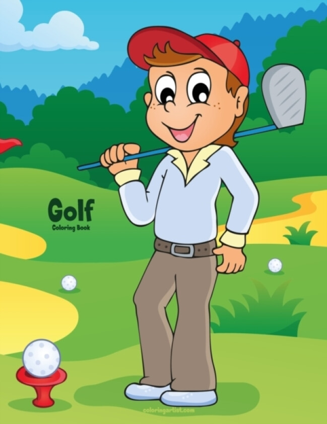 Golf Coloring Book 1 av Nick Snels (Paperback)