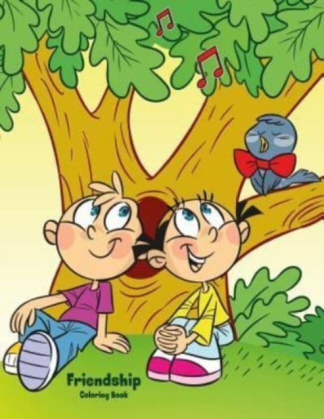 Friendship Coloring Book 1 av Nick Snels (Paperback)