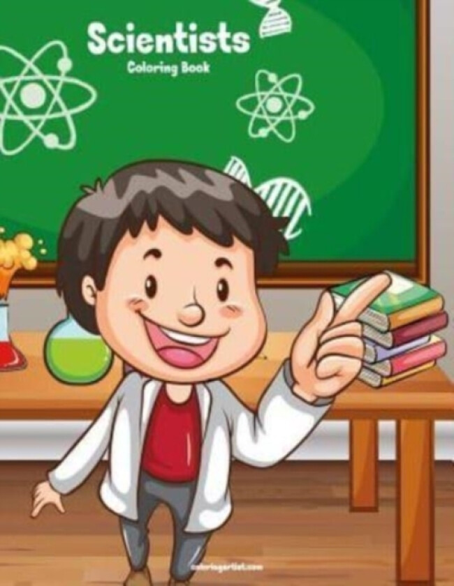 Scientists Coloring Book 1 av Nick Snels (Paperback)
