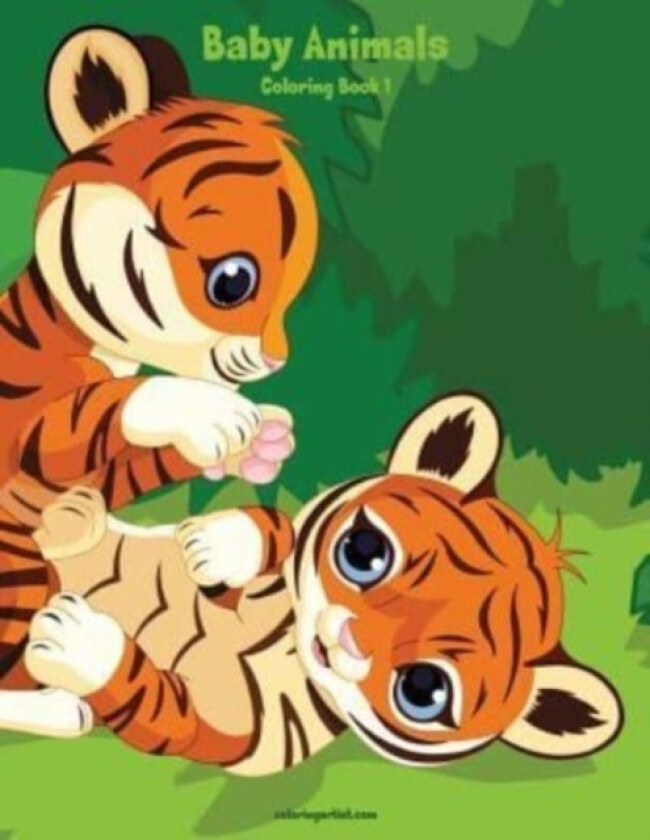 Baby Animals Coloring Book 1 av Nick Snels (Paperback)