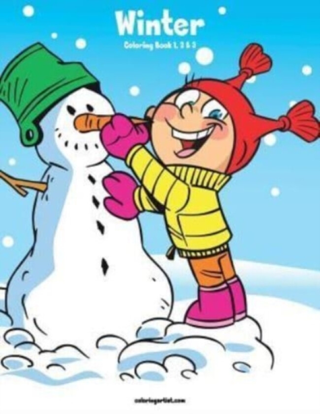 Winter Coloring Book 1, 2 & 3 av Nick Snels (Paperback)