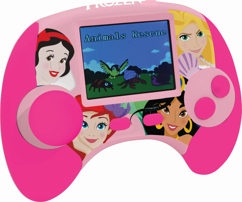 - Disney Princess Educational handheld bilingual console with LCD screen (JCG100DPi1)