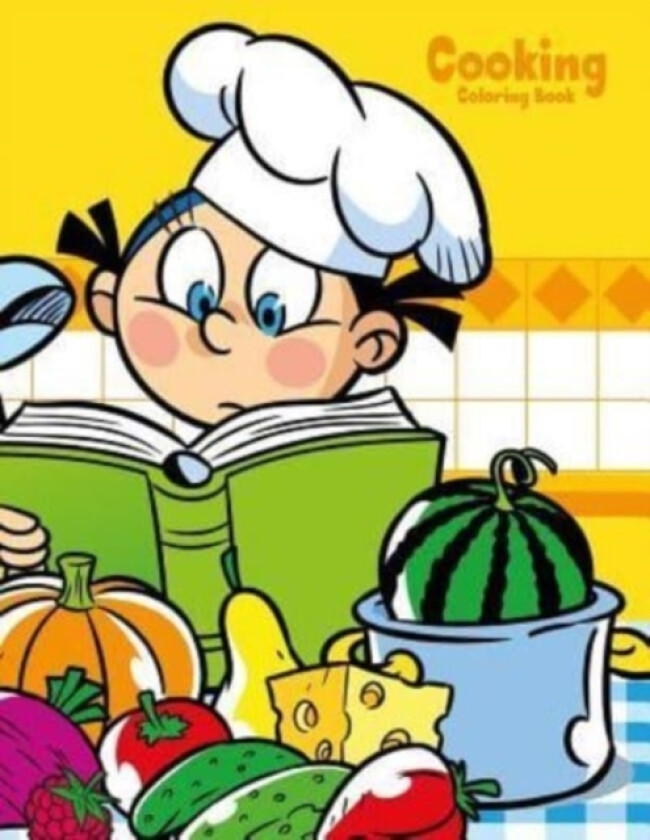 Cooking Coloring Book 1 av Nick Snels (Paperback)