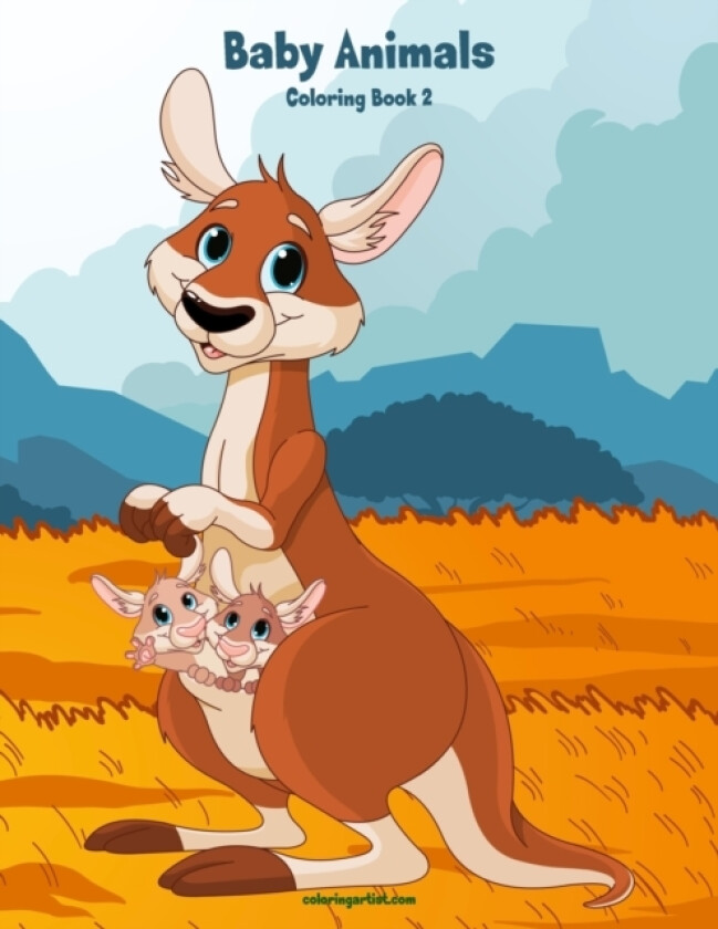 Baby Animals Coloring Book 2 av Nick Snels (Paperback)