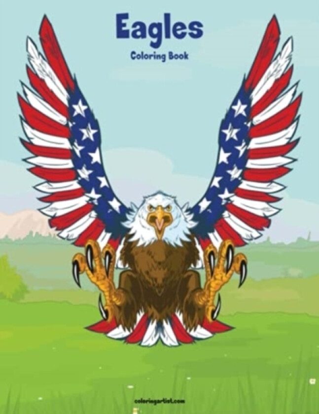Eagles Coloring Book 1 av Nick Snels (Paperback)
