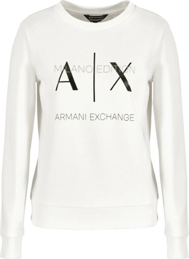 Exchange Kvinne Sweatshirt Hvit L