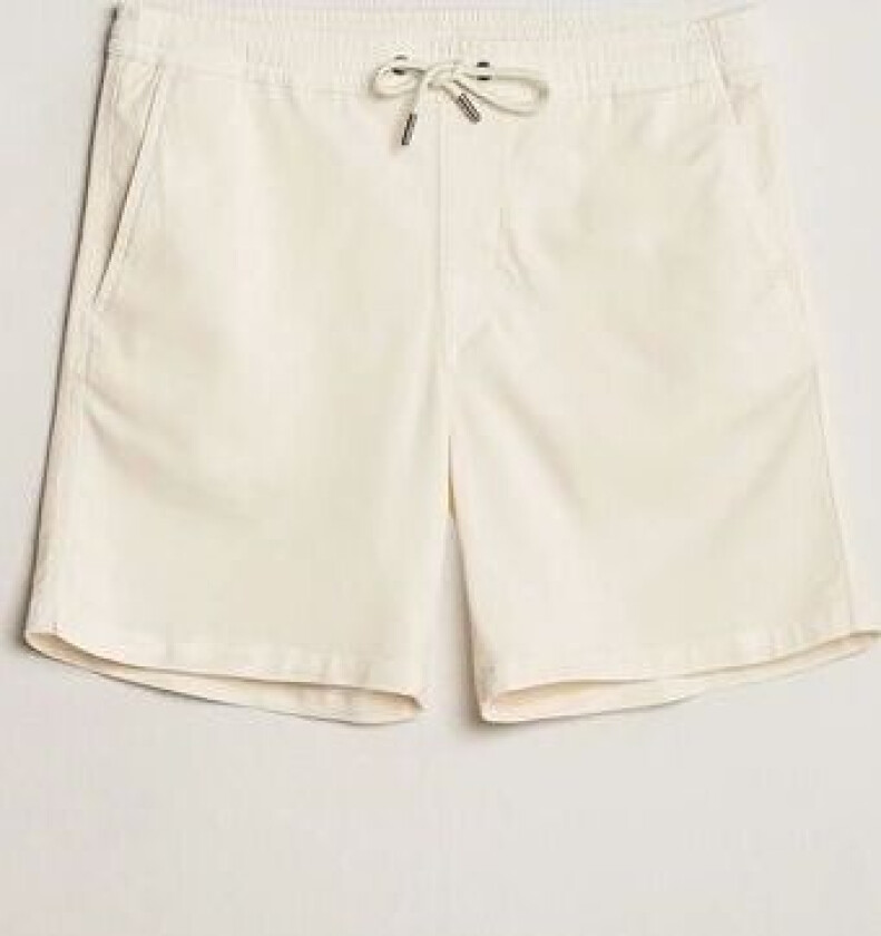 Gregor Tencel Drawstring Shorts Vanilla