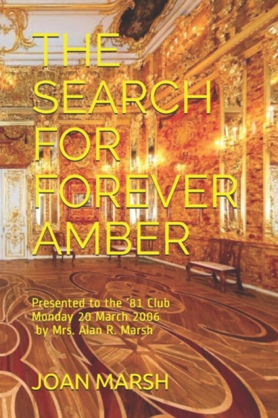 The Search for Forever Amber av Joan Marsh (Paperback)