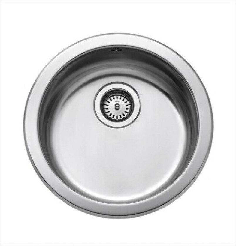 Barents vask K380 Ø45 med strainer, børstet