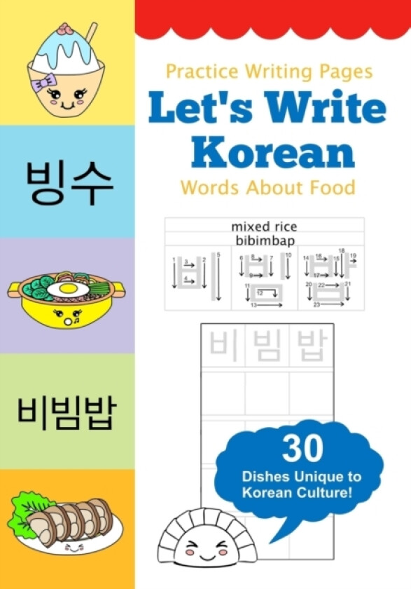 Let's Write Korean Words About Food av Queenie Law (Paperback)