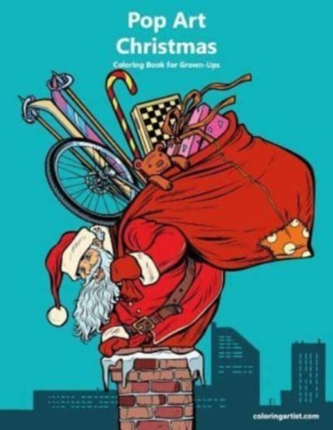 Pop Art Christmas Coloring Book for Grown-Ups 1 av Nick Snels (Paperback)