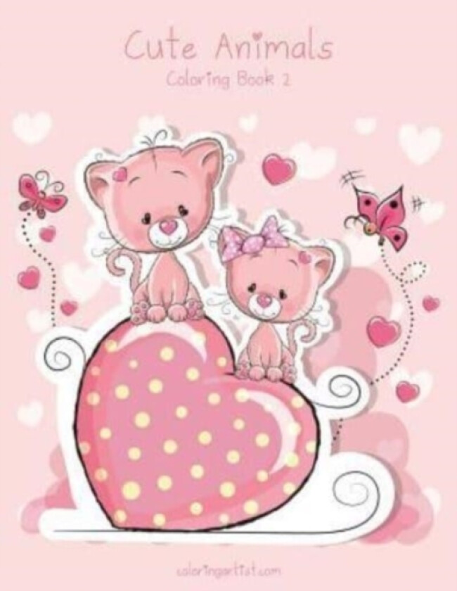 Cute Animals Coloring Book 2 av Nick Snels (Paperback)