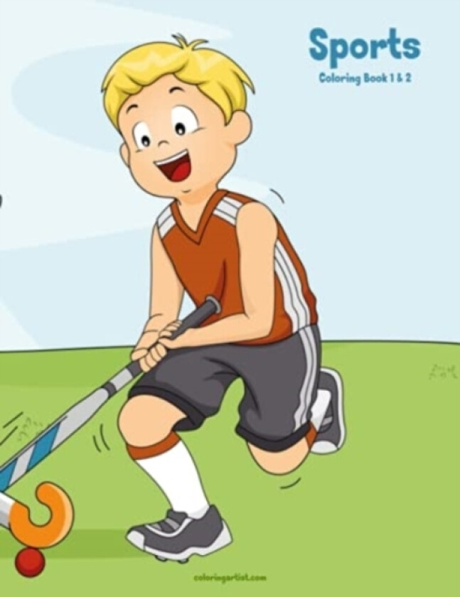 Sports Coloring Book 1 & 2 av Nick Snels (Paperback)
