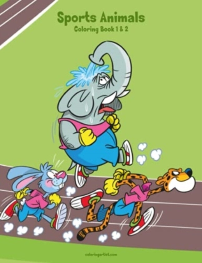 Sports Animals Coloring Book 1 & 2 av Nick Snels (Paperback)