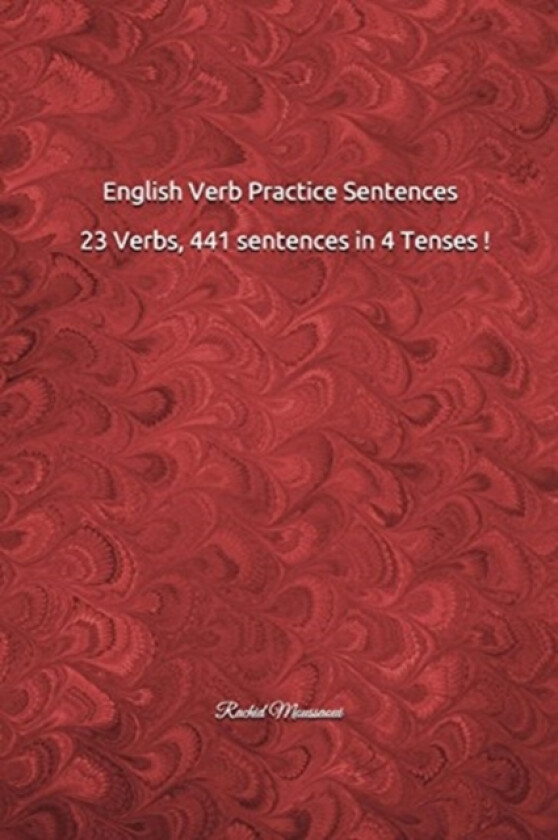English Verb Practice Sentences av Rachid Moussaoui (Paperback)