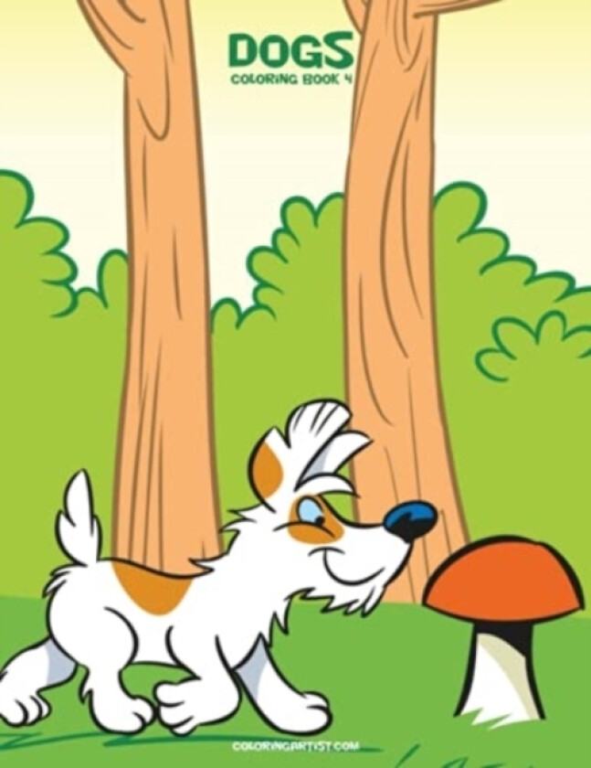 Dogs Coloring Book 4 av Nick Snels (Paperback)