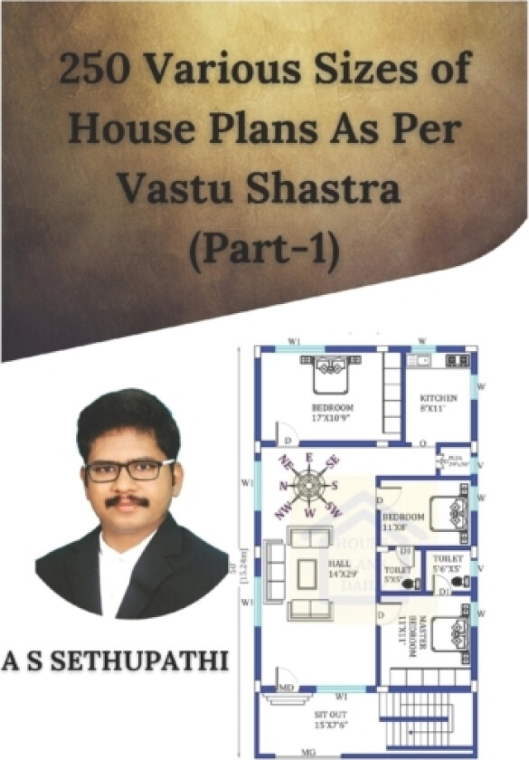 250 Various Sizes of House Plans As Per Vastu Shastra av As Sethu Pathi (Paperback)