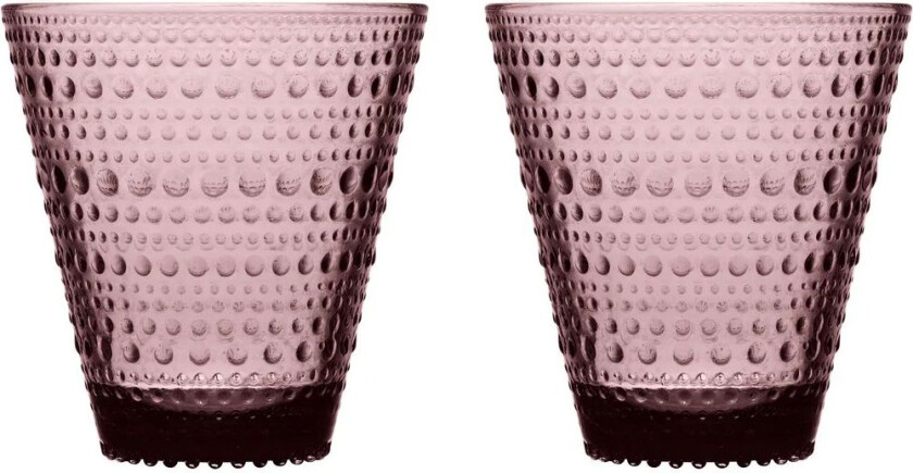 iittala Kastehelmi glass 30 cl 2-stk Lyng