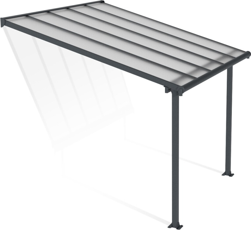 Palram - Canopia Olympia Pergola Grå 9,2 m²