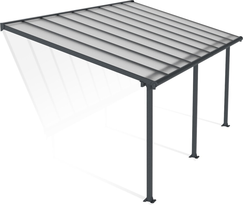 Palram - Canopia Olympia Pergola Grå 16,4 m²